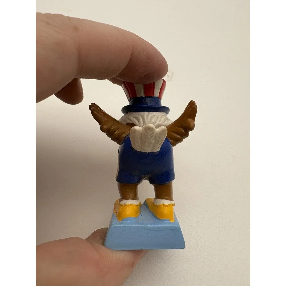 Vintage 1984 LA Olympics‎ Sam Mascot Figurine One Size Multi Color Berrie